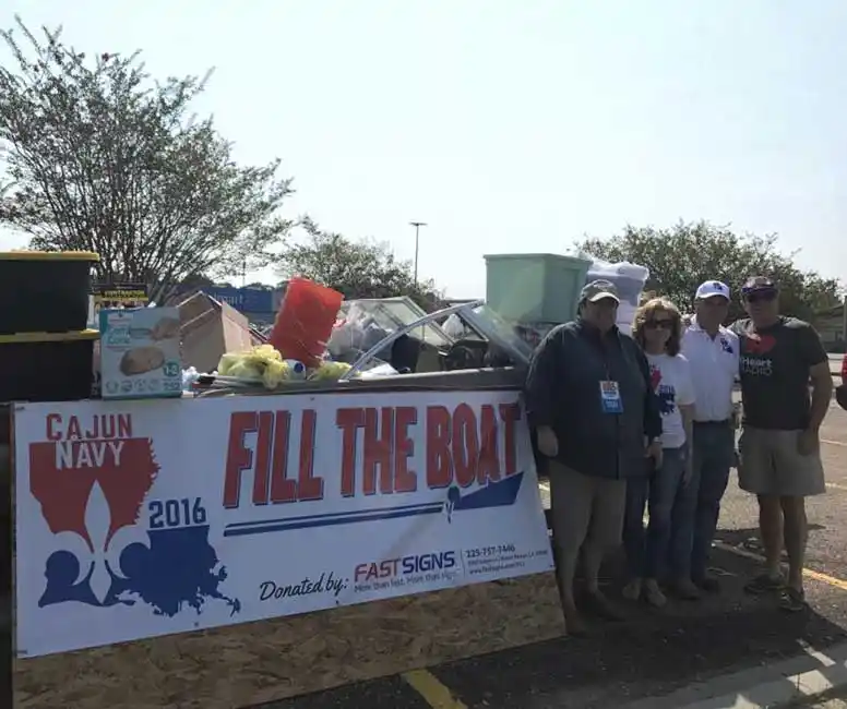 cajun navy fill the boat community event