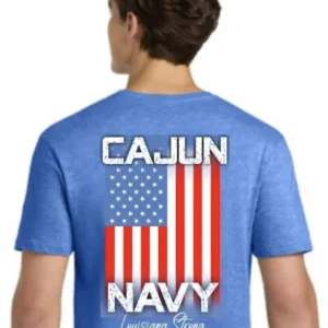 cajun navy 2016 shirt from back view