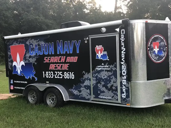 cajun navy response trailer