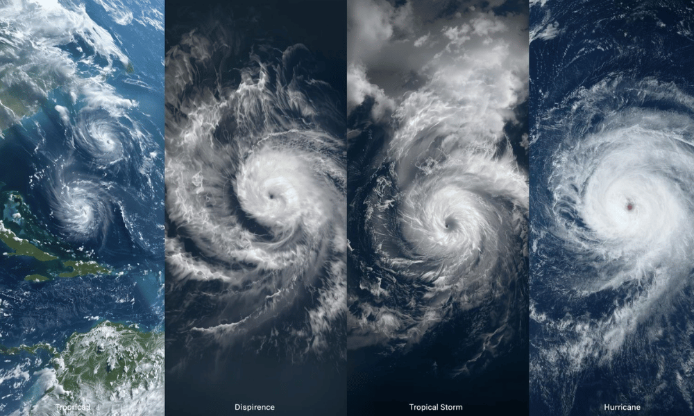 the stages of a hurricane