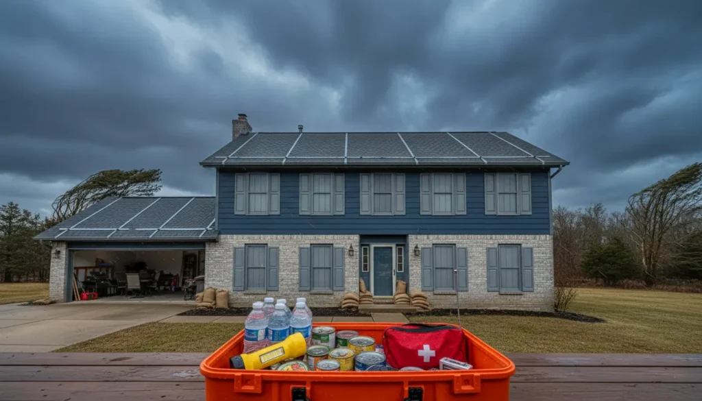 prepare home for a natural disaster