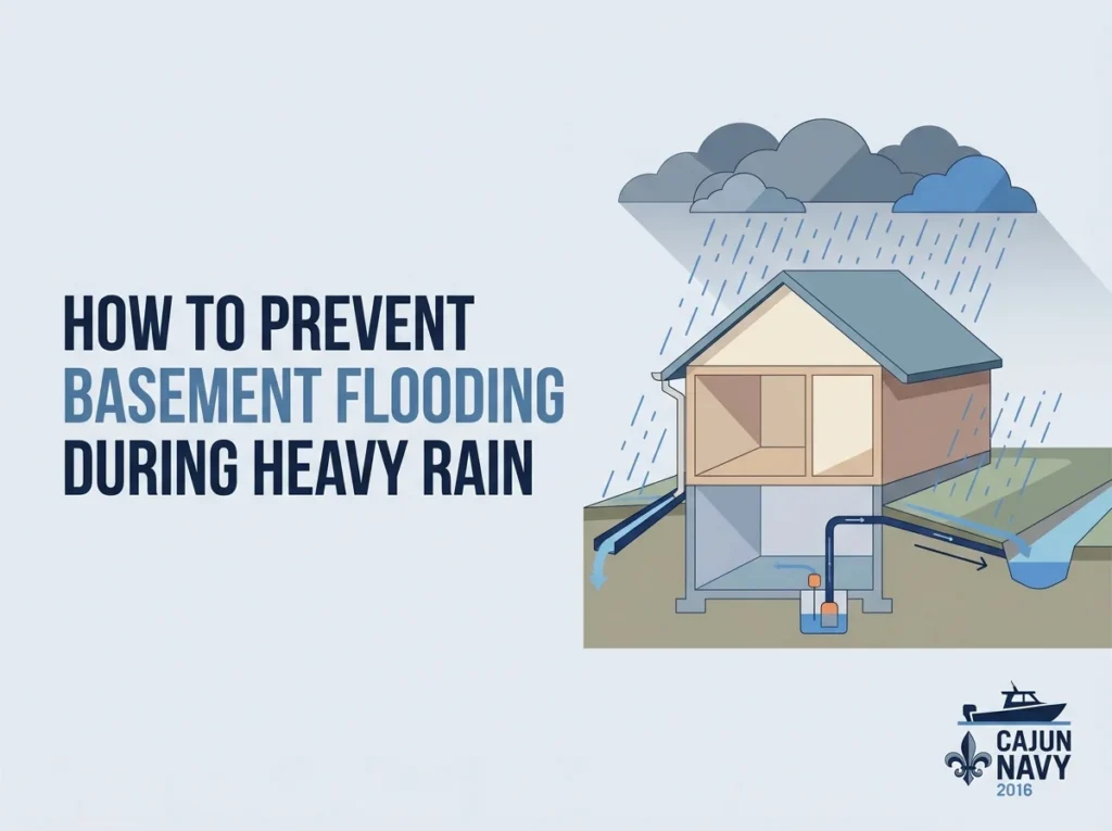 Basement flooding prevention guide