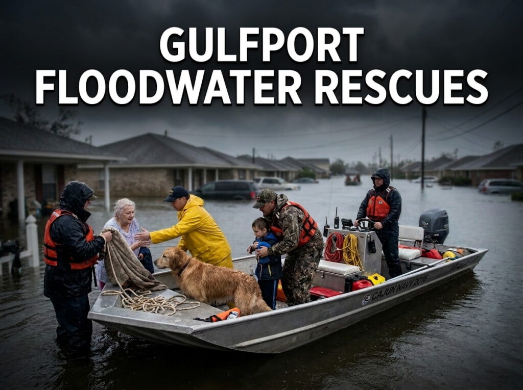 gulfport floodwater rescues